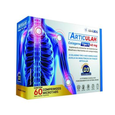 Imagem de Articulah Colágeno Tipo II + Vitamina D3 IDN Labs - Caixa Com 30 Comprimidos-Unissex