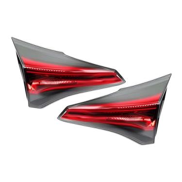 Imagem de Jecoupoon Par de luz traseira interna compatível com luz traseira de freio traseiro 2016-2018 lado do motorista e do passageiro 815900R030 815800R030