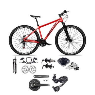 Imagem de Bicicleta 29 Absolute Nero 5 Shimano Deore e Altus 27v K7 Freios Hidrá