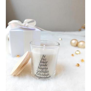 Imagem de Vela aromática Bons Sentimentos - Lembrancinha de Ano Novo, Natal, Prosperidade
