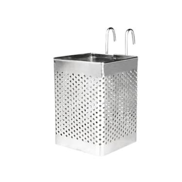 Imagem de Pauzinhos, garfo, colher, suporte quadrado, talheres, secador, prateleira, acessórios de cozinha, tipo suspenso, armazenamento (grade única)