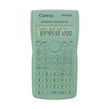 Imagem de Calculadora Científica, 240 Funções, Display de 10 Dígitos, display 2 linhas, Com Capa Protetora Disponível em Branco, Rosa, Azul e Verde (Verde)