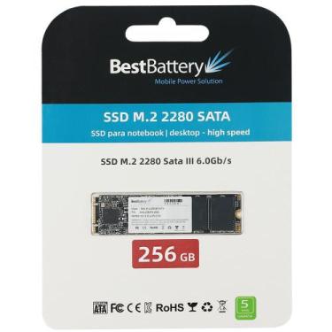 Imagem de SSD M.2 SATA III para Lenovo L450 - BestBattery, 256GB