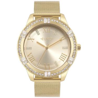 Imagem de Relógio Euro Feminino Stones Dourado - Eu2033cc-4d Eu2033cc-4d