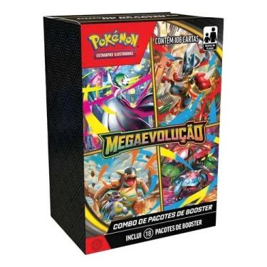 Imagem de Pokemon combo de booster megaevolucao 108 cartas - copag 35665, Colori