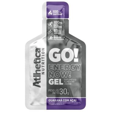 Imagem de GO! Energy Now Gel (10 sachês de 30g) Atlhetica Nutrition