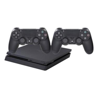 Imagem de Sony Playstation 4 Slim 1TB + 2 Controles Dualshock 4-Unissex