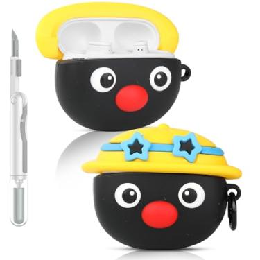 Imagem de Capa para fones de ouvido Beats Studio Buds/Buds Plus | Capa protetora de carregamento de silicone | com kit de limpeza e mosquetão | Design de pele de vários estilos | Capa para meninos meninas