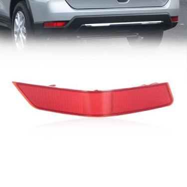 Imagem de JESYMBX Luz de freio refletor de para-choque traseiro para Nissan Rogue 2017-2020 sem lâmpada 7426897731811 direita