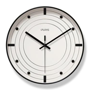 Imagem de Relógio de parede minimalista escandinavo silencioso sem tique-taque