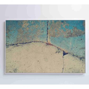 Imagem de Quadro Abstrato Rachadura 60x40 Cm Adesivo Fotográfico