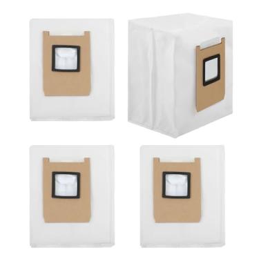 Imagem de Sacos de pó de 4/10 peças para aspirador de pó robô Omni E25/E28, acessórios de substituição de sacos de pó, tecido não tecido, grande capacidade, mantenha o chão limpo e higiênico (pacote com 4)