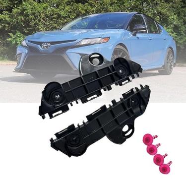 Imagem de CZJF Suporte de para-choque dianteiro retentor de para-choque para Camry 2024 5253633070 5253533070 lado esquerdo e direito 2 peças