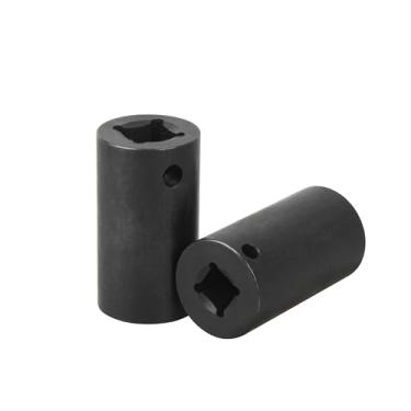 Imagem de Soquete de 5 pontos de acionamento de 9,5 cm e 1,2 cm, soquete utilitário de impacto de 5 pontos para caixas de meio-fio, medidor de água, hidrantes de incêndio