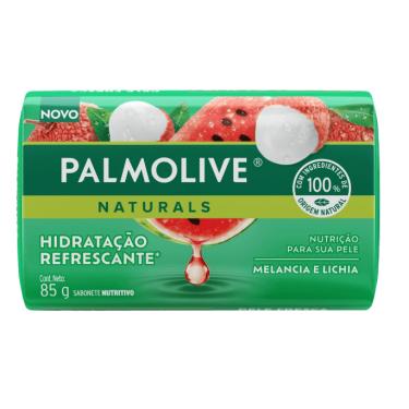Imagem de SABONETE PALMOLIVE NATURALS FRESCOR HIDRATACAO REFRESCANTE MELANCIA E LICHIA 85G