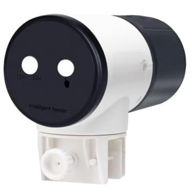 Imagem de Distribuidor automático de comida de peixe, alimentador automático de tanque de peixes, Distribuidor de alimentos Alimentador automático de tanque pequeno, Alimentador de férias de peixes, 3 velocidad