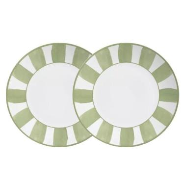 Imagem de Jogo 2 Pratos Raso Coup Nature By Aurora 29cm Cerâmica Alleanza