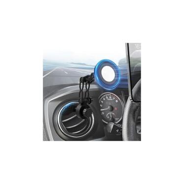 Imagem de Sunsdrew Suporte de telefone magnético tudo-em-um atualizado para Toyota Tacoma 2016-2023 e Jeep Wrangler 2018-2023 | ajustável em 3 vias | Instalação de clipe de ventilação sem ferramentas | Ímã N52