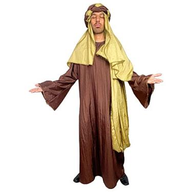 Imagem de Fantasia de José Adulto Personagem Bíblico de Natal