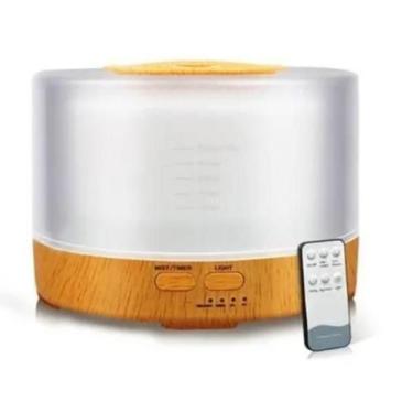 Imagem de Difusor Aromatizador Umidificador Cor Madeira