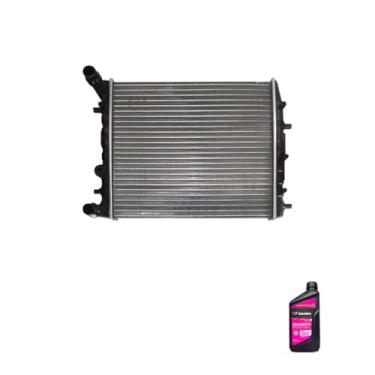 Imagem de Kit Radiador VW Fox Polo 2003 a 2005 + Aditivo Radiador Advanced Concentrado