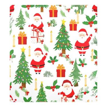 Imagem de SEHANY Capa magnética para lava-louças de Papai Noel, adesivos magnéticos para decoração de Natal antiarranhões para painel de geladeira e lava-louças, decoração de Natal de cozinha doméstica 58 x 66