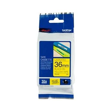 Imagem de Fita Brother TZE-661 36mm Preto/Amarelo
