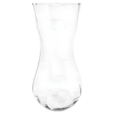 Imagem de Kit 2 Vasos de Vidro Petúnia Grande Rigado 28x12