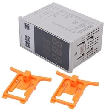 Imagem de Termostato controlador de temperatura PID digital com interruptor de alarme Controle inteligente preciso para eletrodomésticos Motores Uso industrial doméstico Material ABS (BEM-TC4B-14V)