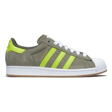 Imagem de Adidas Tênis Superstar ADV - Olive Strata/amarelo/dourado metálico, Olive Strata/amarelo/dourado metálico, 42