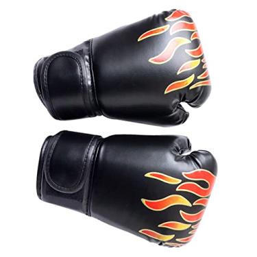 Imagem de Yinhing Luvas de Boxe, Absorção de Choque Ergonômica, Luvas de Treinamento Unissex Respiráveis ​​e Macias Com Acolchoamento Extra para Crianças MMA Boxe Kickboxing Muay Thai