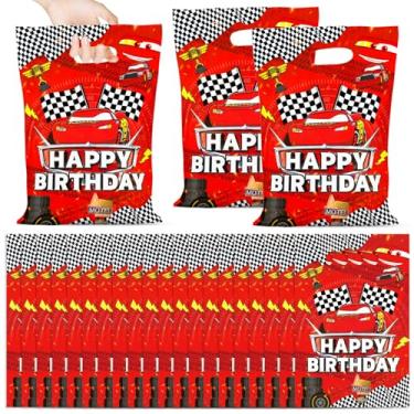 Imagem de Chilamics 30 peças de artigos de festa temáticos, decorações, sacos de presente, sacos de doces para aniversário infantil - suprimentos de festa para meninos e meninas (multicolorido8)