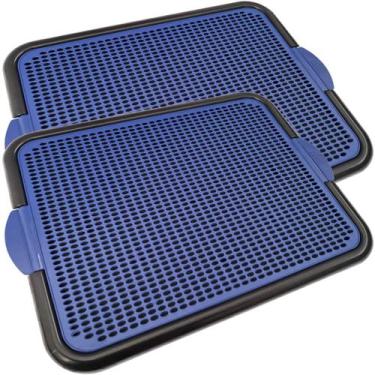 Imagem de Kit 2 Sanitário Canino Higiênico Toalete Pipi Dog Xixi Educador Tapete