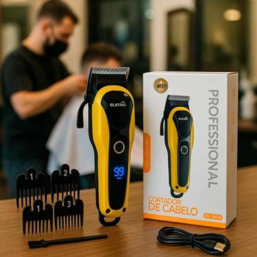 Imagem de Cortador De Cabelo Digital Profissional E Potente - Relet