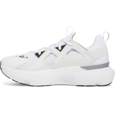 Imagem de Under Armour Unissex-adulto Infinite Mvmnt, (103) Quartzo branco branco preto, 5 Women/3.5 Men