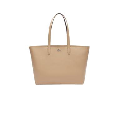 Imagem de Lacoste Bolsa feminina Anna com zíper, bronze/cacto, tamanho único