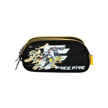 Imagem de Estojo Escolar Penal Triplo Gamer Et49788 - Preto