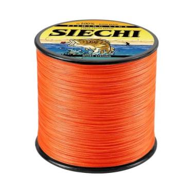 Imagem de Linha De Pesca Trançada Multifilamento PE SIECHI X4 Forte 300M 500M 10