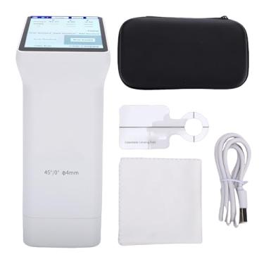 Imagem de Fafeicy Colorímetro Digital de Calibre 4 Mm Com Tela Sensível Ao Toque de 3,5 Polegadas e Fonte de Luz D50 para Impressão de Embalagens e Controle de Qualidade de Cores Têxteis