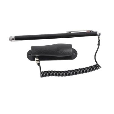 Imagem de Generic Caneta de Toque Capacitiva de Metal Preto Stylus de Alta Sensibilidade para GPS de Celular, Ponta de Silicone Macia para Proteção contra Arranhões e Escrita Precisa, Design Pequeno e