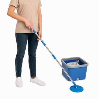 Imagem de MOP GIRATÓRIO 360° COM BALDE SEPARADOR- CLEAN TECH -COR SORTIDA -CAPACIDADE 4 LITROS- AGILIDADE - PRATICIDADE - LIMPEZA PROFISSIONAL