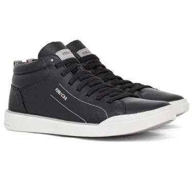 Imagem de Tênis Masculino Ferracini 24h Couro Cadarço Elástico Confortável 1057-Masculino