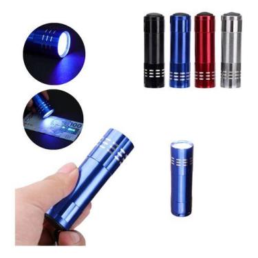 Imagem de Lanterna Uv E Detector De Dinheiro Com 9 Led Cores Sortidas - Otemu