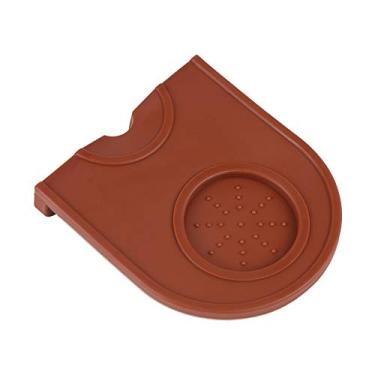 Imagem de YOUTHINK Suporte para Calcadeira de café, Compactadores Engrossam a Moagem de café Tapete de Silicone Almofada de Compactação de Canto para Ferramenta de Barista Casa Cozinha Escritório Bar Loja