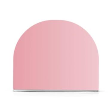 Imagem de Porta-guardanapos de mesa gradiente rosa, pacote com 1 porta-guardanapos para restaurante, porta-guardanapos de coquetel de acrílico