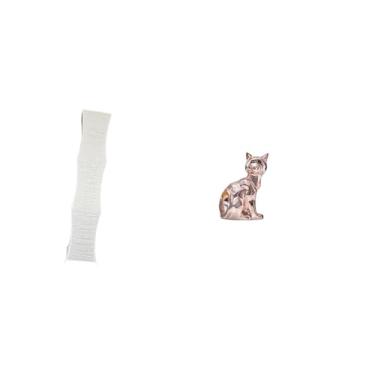 Imagem de Whtkoph Abajur Decorativo para Luminária de Chão em Formato de Gato, Figura Decorativa Artesanal, Ornamento para Luminária de Chão, Cobertura de Luz, Escultur