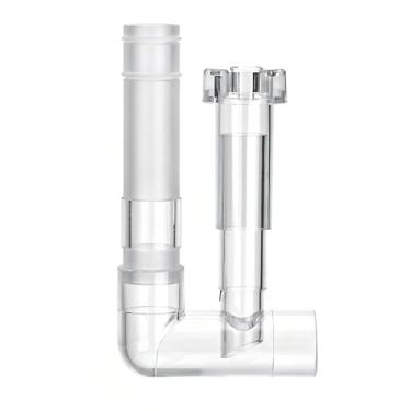 Imagem de MiOYOOW Escumadeira de superfície de aquário, removedor de filme de óleo de aquário suspenso, acessório de filtro de entrada/saída de tubo de aquário para aquário