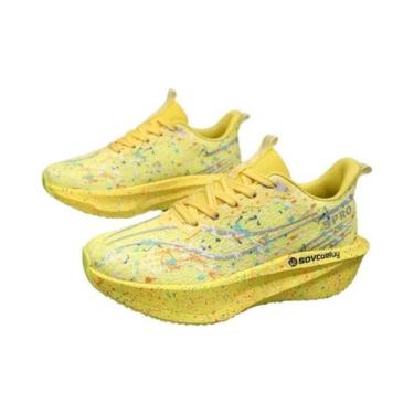 Imagem de Tênis Leves E Respiráveis Para Corrida Masculina Com Placa De Carbono 