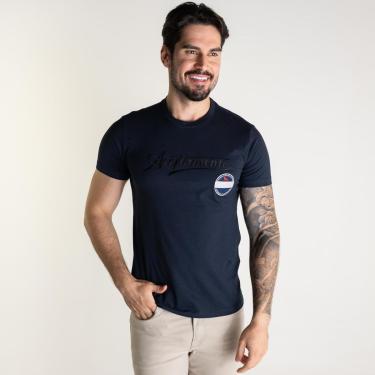 Imagem de Camiseta Acostamento Premium Clothing Marinho-Masculino