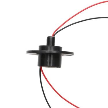 Imagem de 1 peça de anel deslizante de energia eólica diâmetro 22 mm 2CH 5A coletor elétrico conector giratório deslizante para equipamentos de diversão